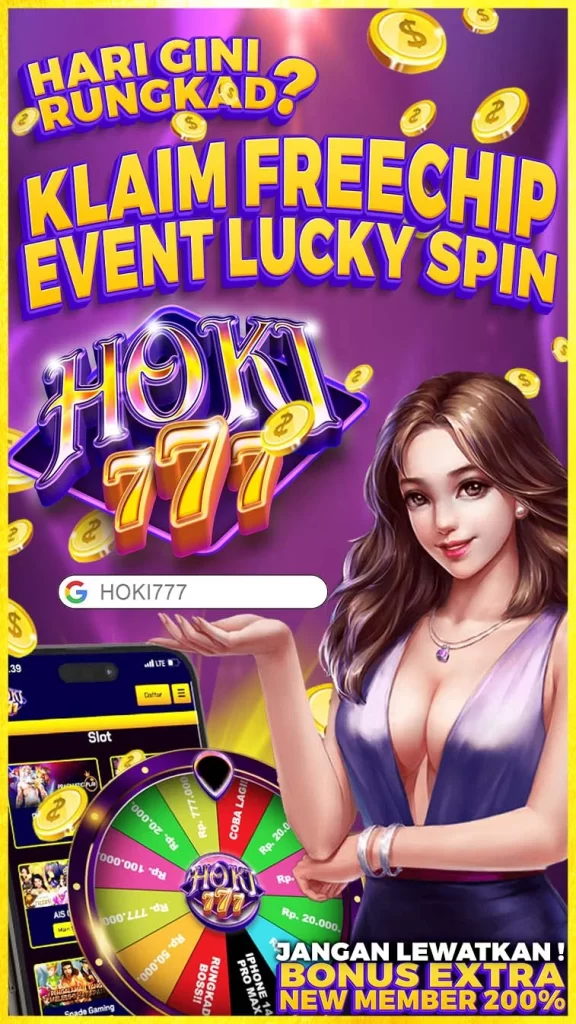 Promo spesial Event Lucky Spin HOKI777